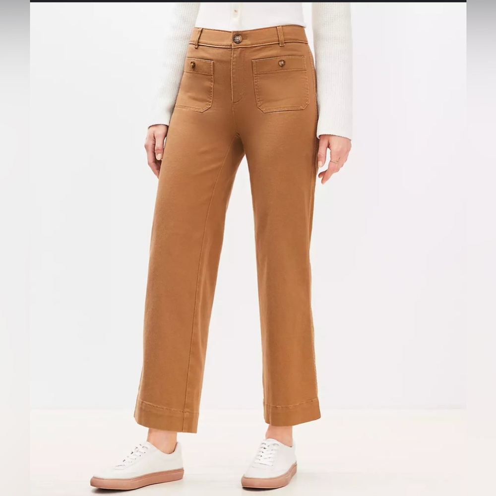 Loft Palmer Wide-Leg Pants